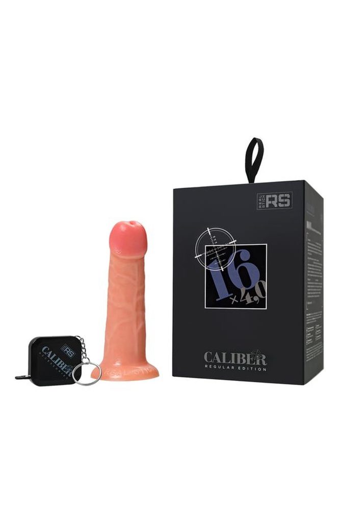 Dildo realistyczne Caliber z przyssawką cieliste 16 cm