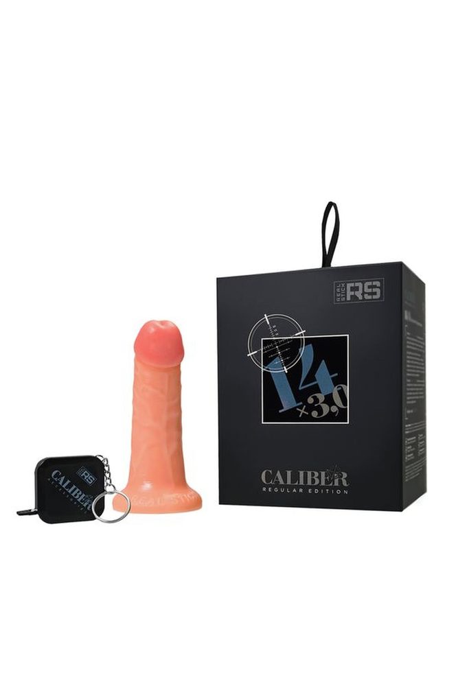 Dildo realistyczne Caliber cieliste 14 cm z przyssawką
