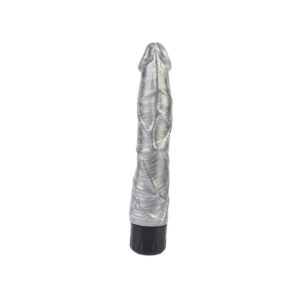 Realistyczny wibrator Pleasure Ranger srebrny DarkMuscle 22,5 cm