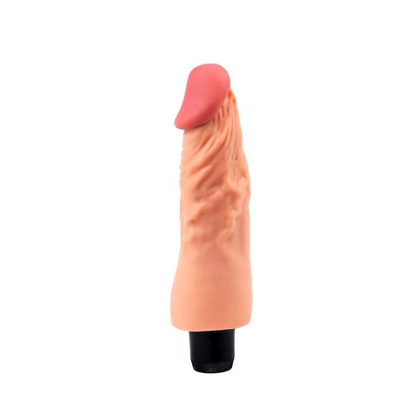 Wibrator TPE Fantasy The Real Deal z żyłkami 17 8 cm