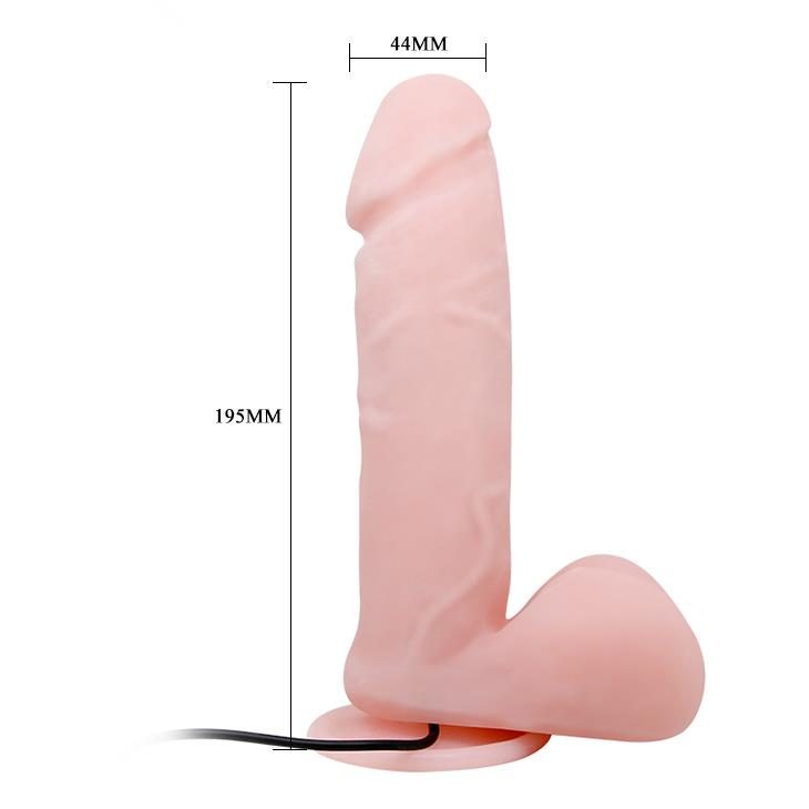 Wibrator realistyczny Baile silikonowy z pilotem 20 cm