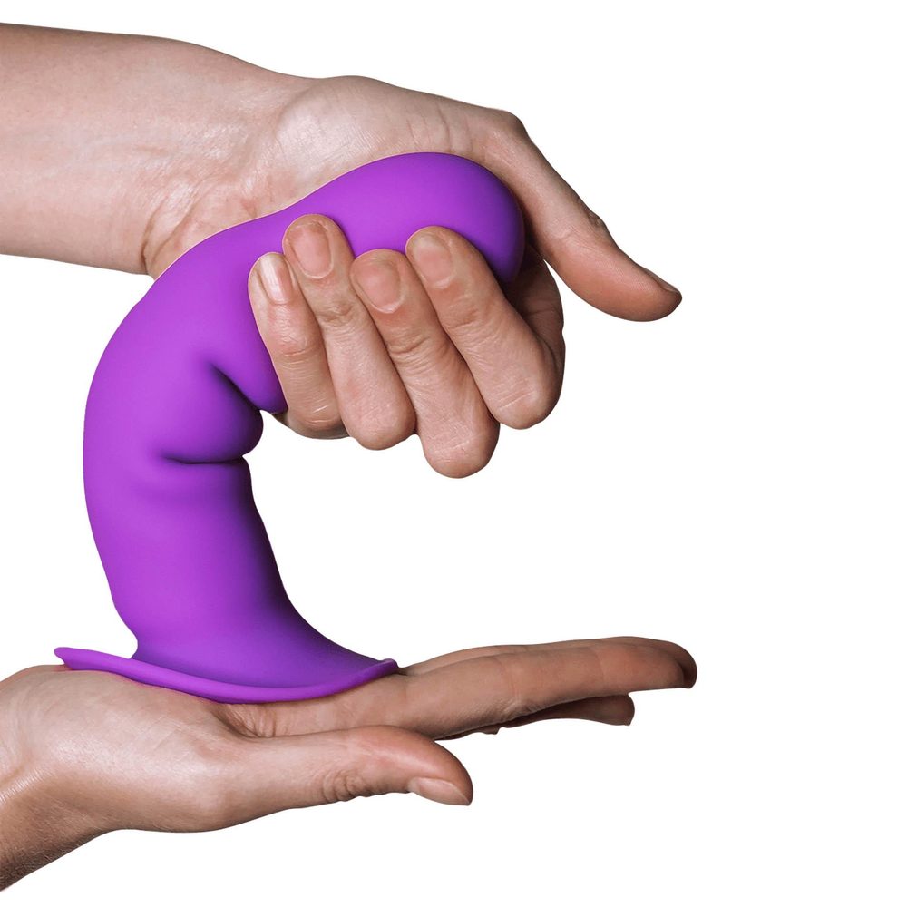 Wibrator realistyczny Adrien Lastic Hitsens 3 lila ładowalny 18 cm