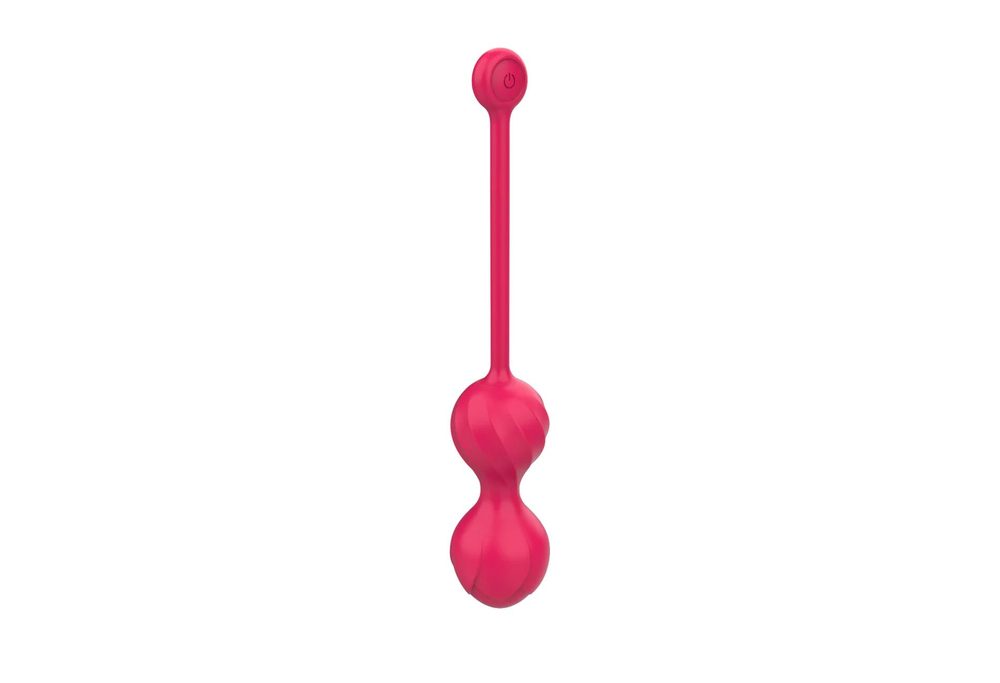 Kulki Kegla Lovesecret Premium z aplikacją różowe silikonowe USB 22 cm