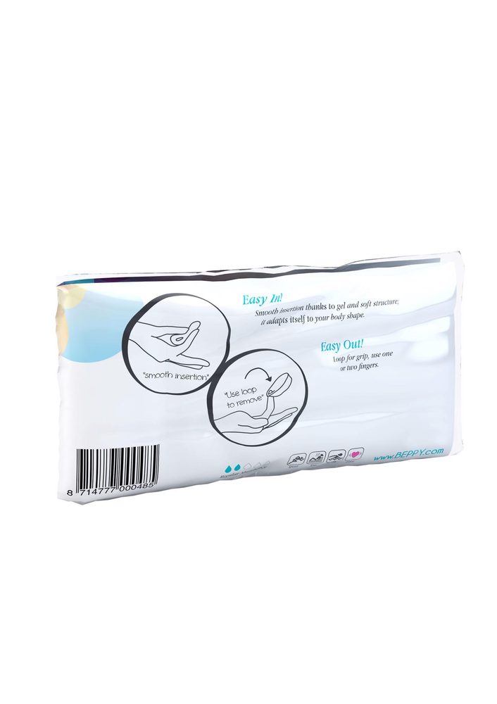 Gąbka analna Beppy Soft Comfort mokra 4 sztuki naturalna