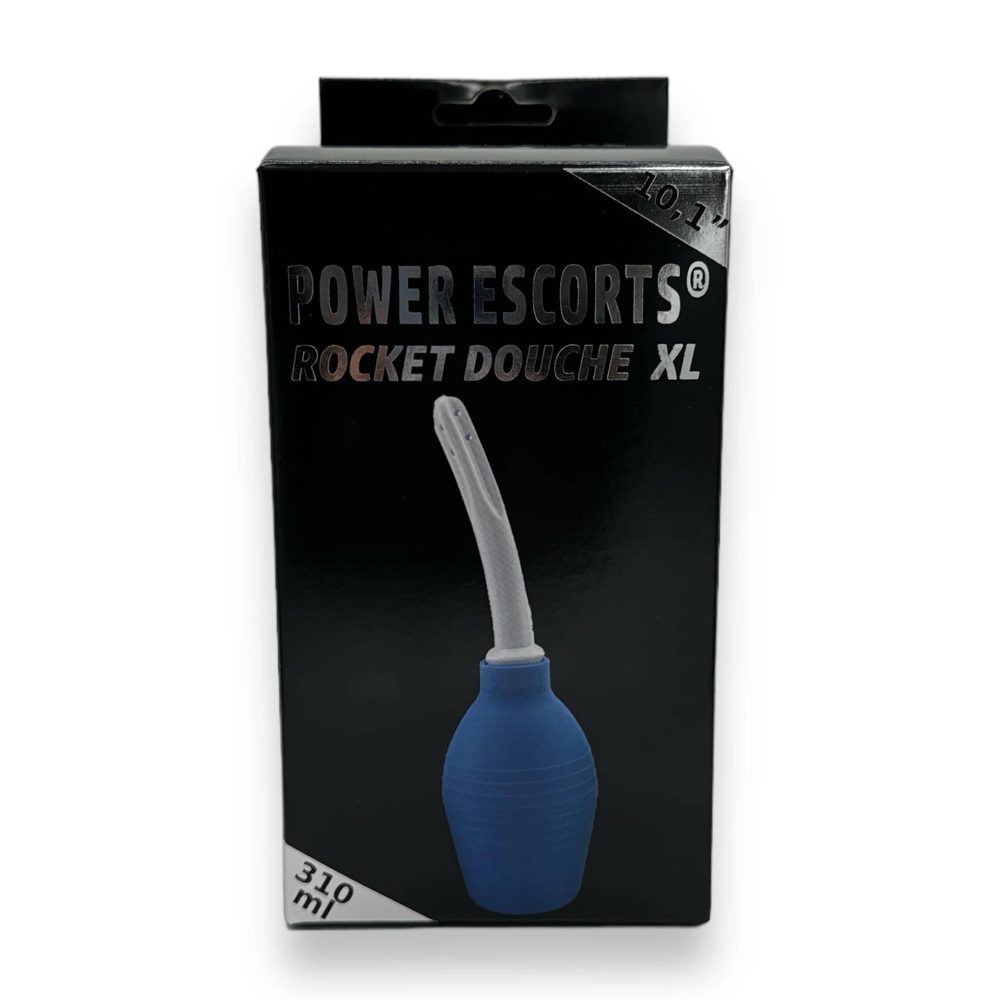 Irygator analny Rocket XL Power Escorts 330 ml niebieski