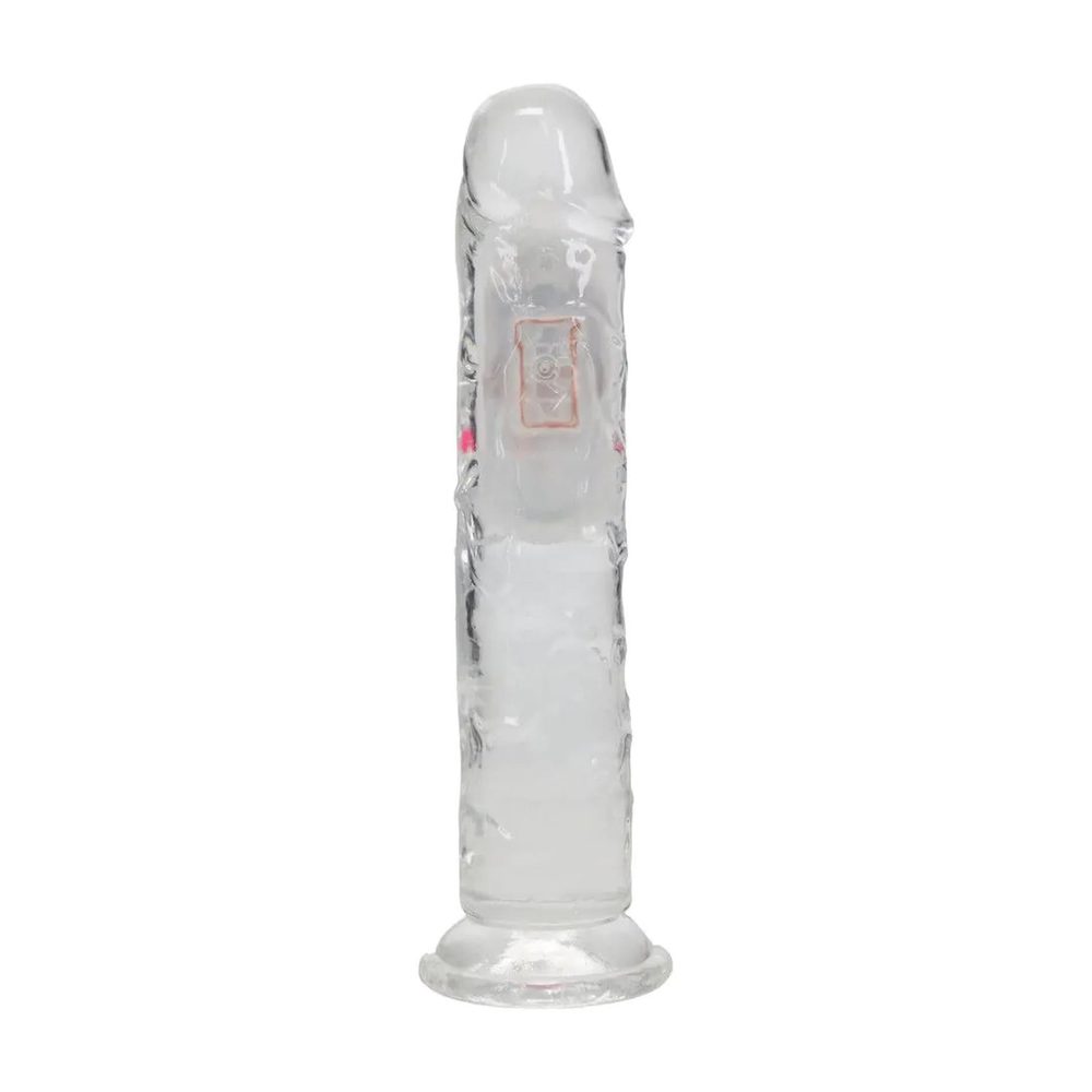 Wibrator realistyczny RealRock przezroczysty 20 cm