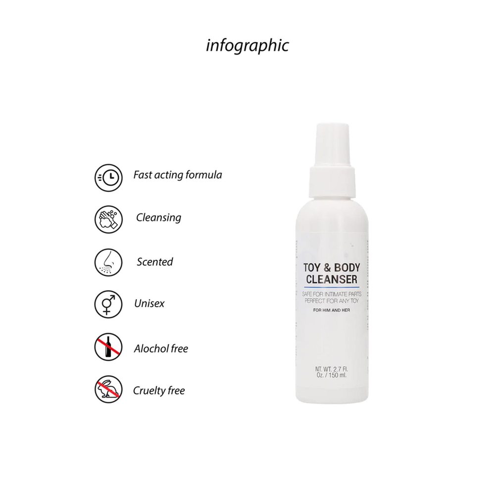 Płyn do higieny intymnej i zabawek Pharmquests 150 ml