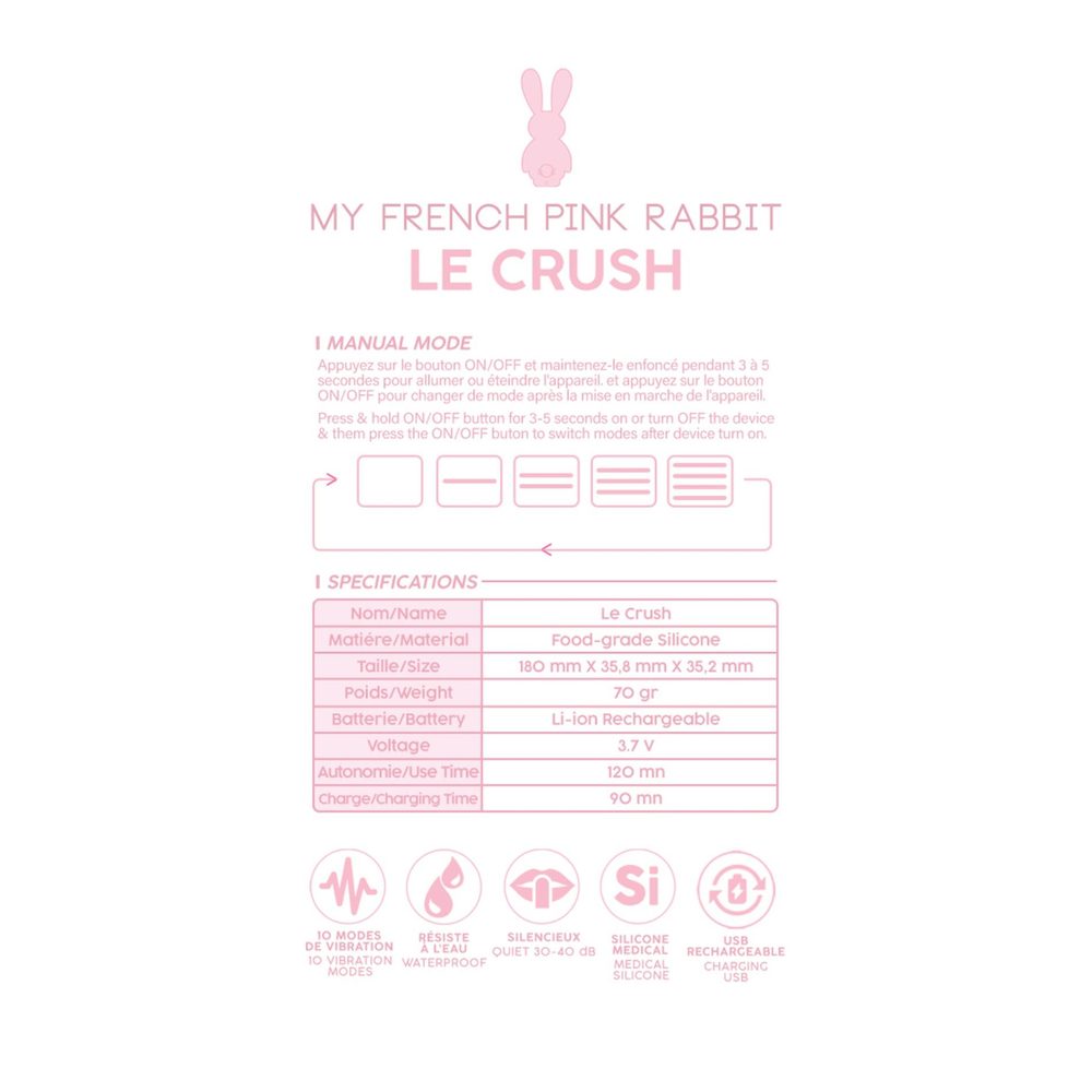 Le Crush Rose Pale - App controlled