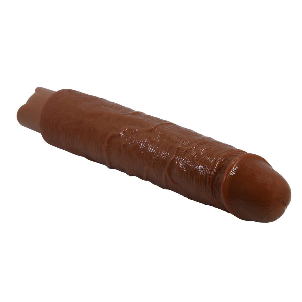 Realistyczny wibrator dildo Pretty Love Soren brązowy USB