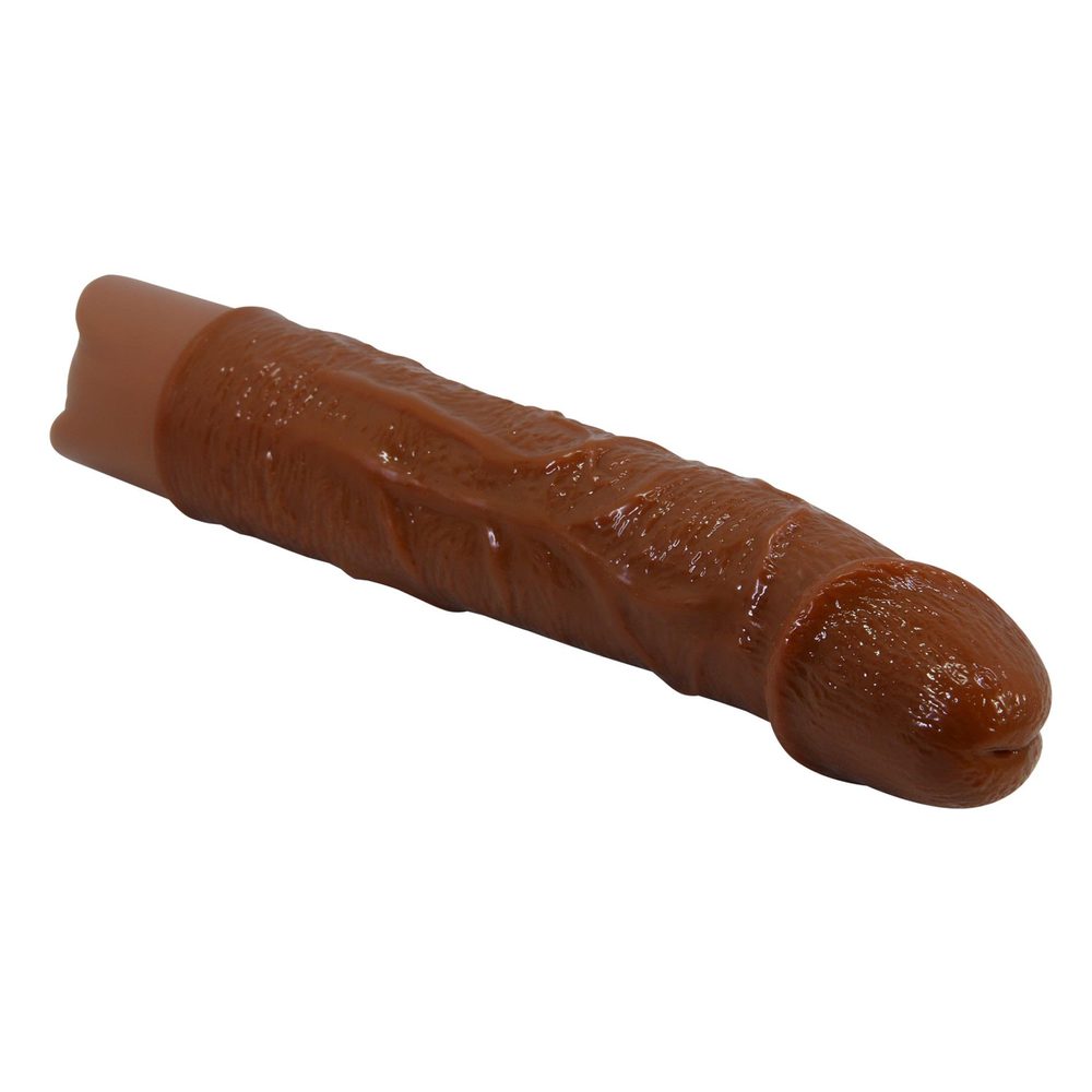Realistyczny wibrator dildo Pretty Love Leander brązowy USB