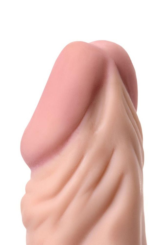 Wibrator realistyczny A TOYS TPE 19 cm