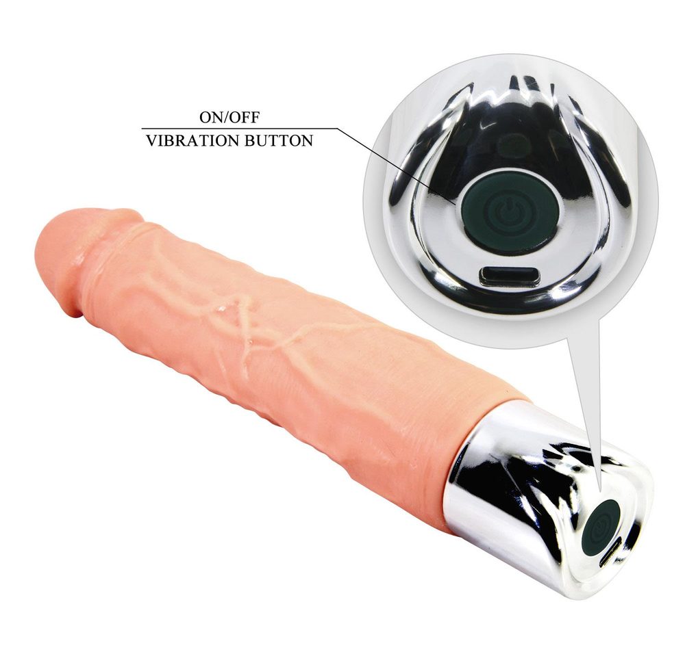Wibrator realistyczny Pretty Love Osric Pro USB 22,3 cm