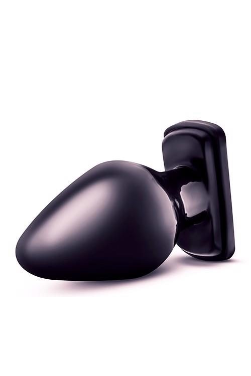Korek analny Anal Adventures XL Blush PVC czarny 13,3 cm