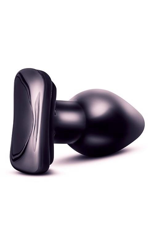 Korek analny Anal Adventures XL Blush PVC czarny 13,3 cm