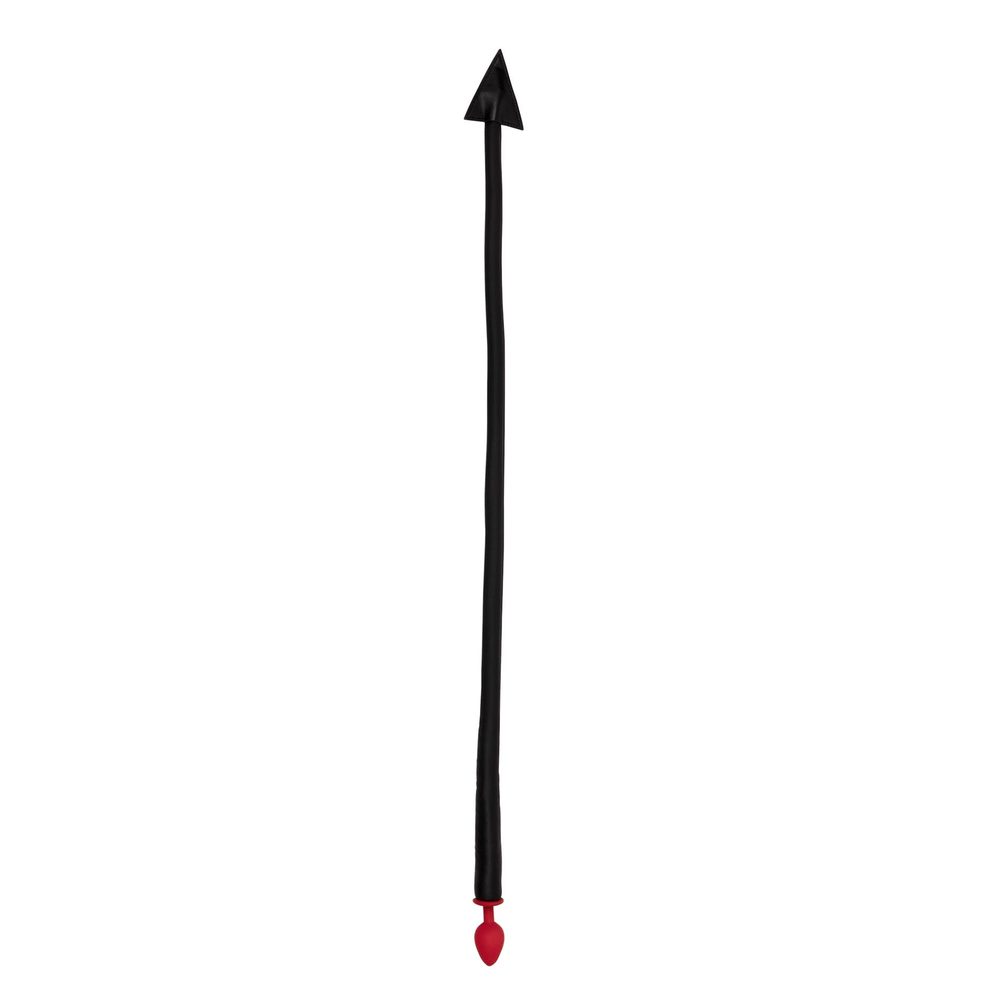 Korek analny silikonowy Devil's Tail Ouch! czerwony