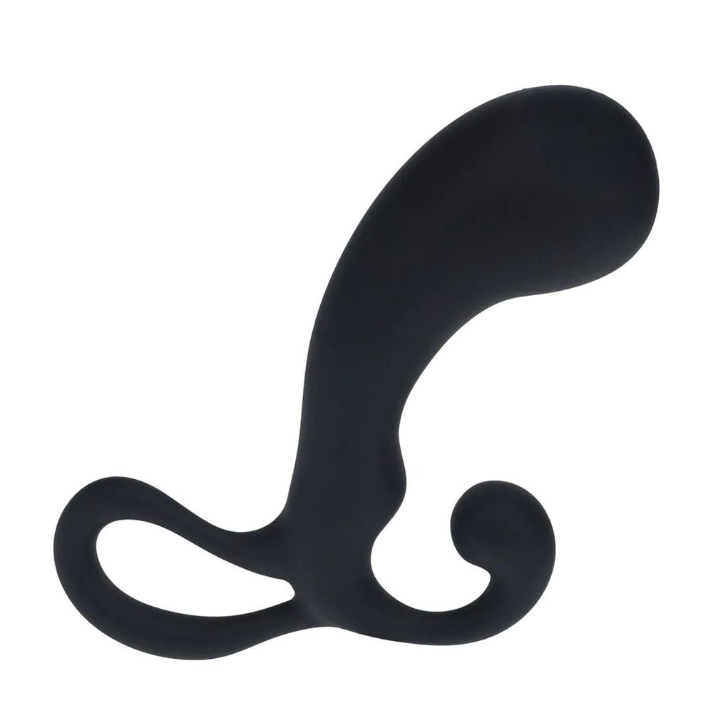 Masażer prostaty silikonowy Levelz L czarny 15 cm