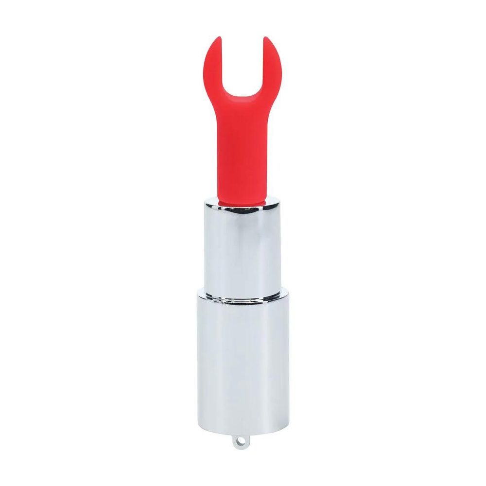 Mini wibrator szminkowy Angel Loveline transparentny USB