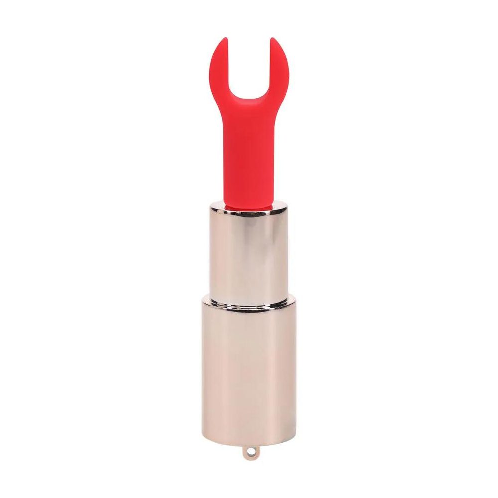 Wibrator szminkowy Loveline Angel różowy USB z końcówkami