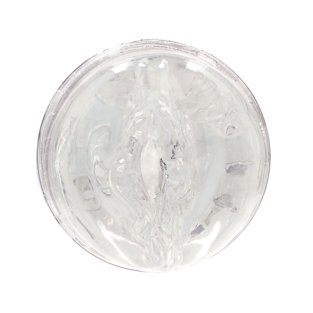 Masturbator RealRock Easy Rider przezroczysty TPE 21,5 cm