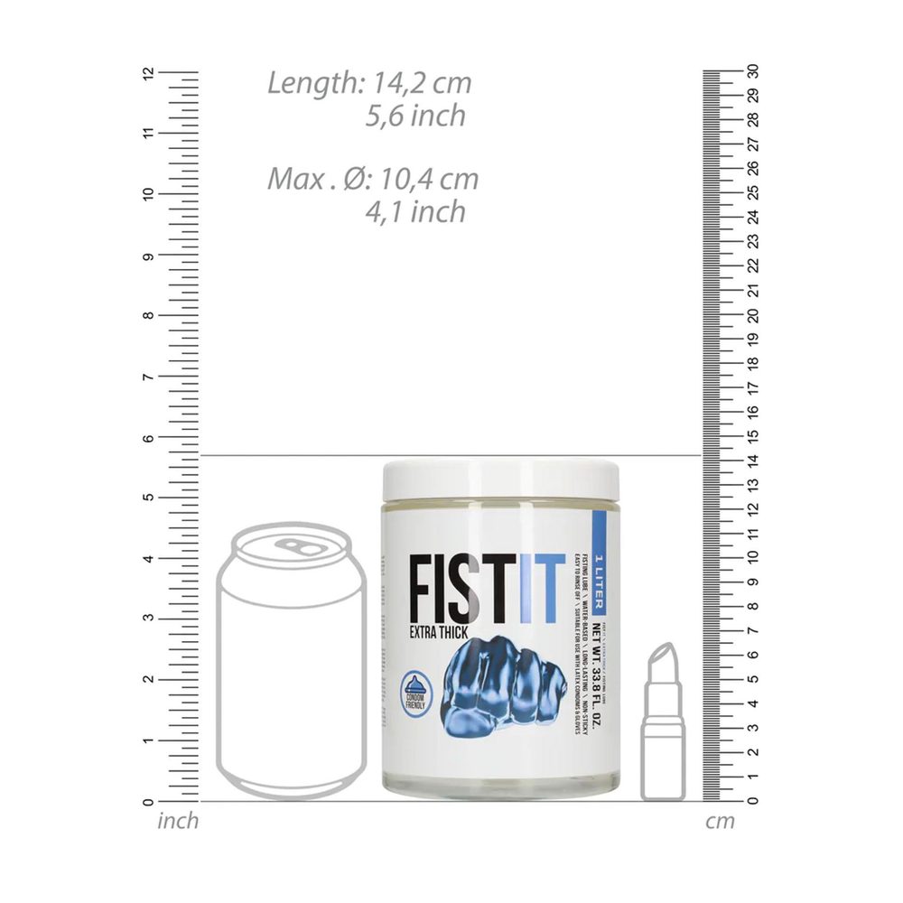 Lubrykant ekstra gęsty Fist It na bazie wody 1000 ml
