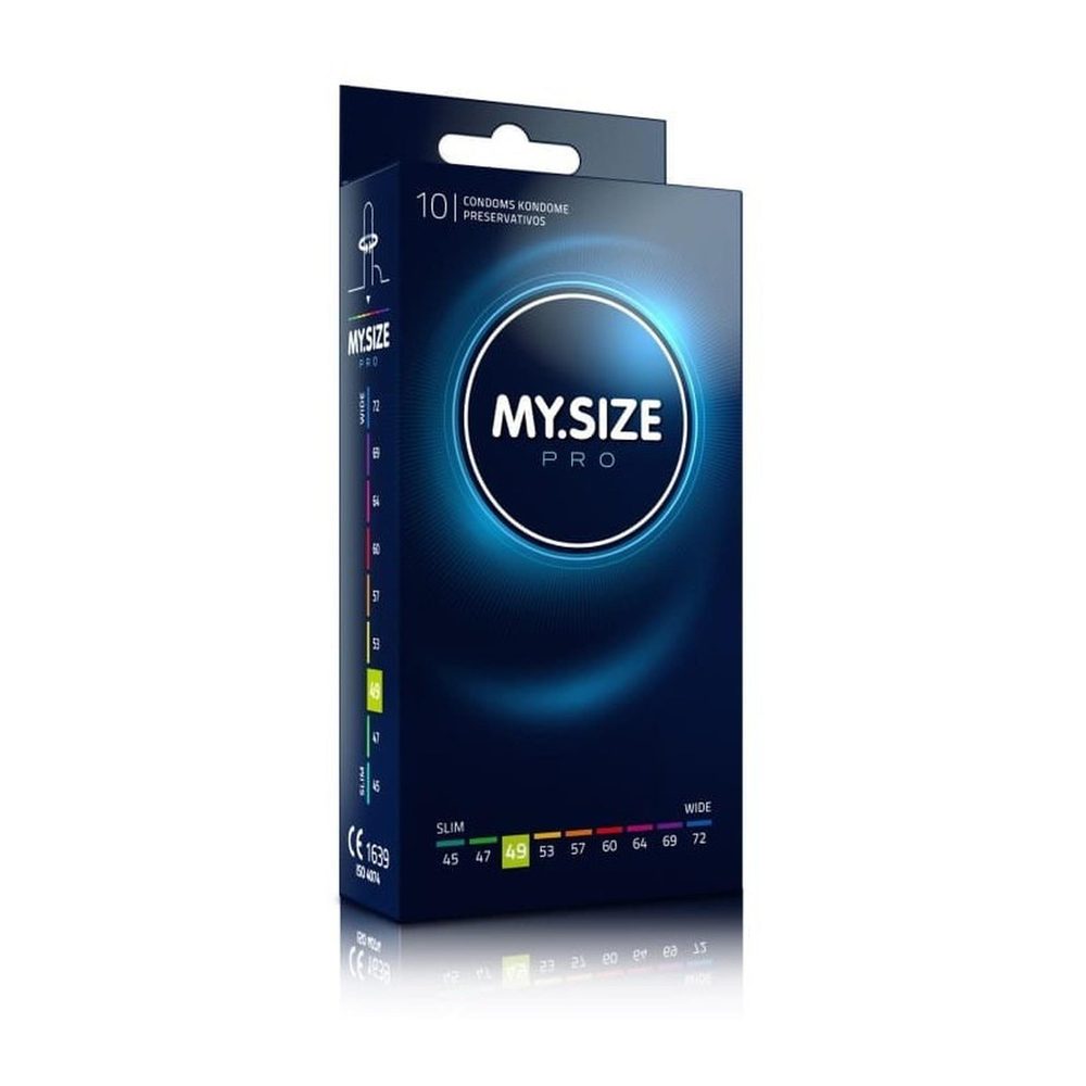 Prezerwatywy wegańskie MY.SIZE PRO 49 10 sztuk