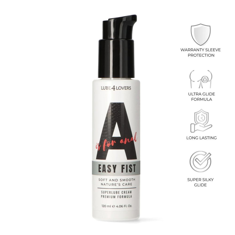 Kremowy lubrykant analny A is for Easy Fist Lube4lovers 120 ml