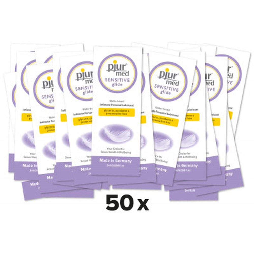 Żel intymny Pjur med Sensitive glide 2 ml 50 sztuk