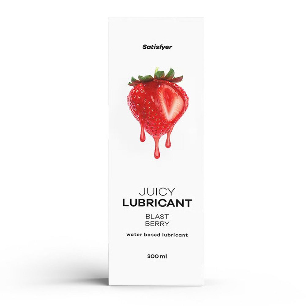 Lubrykant smakowy Satisfyer Berry Blast truskawkowy 300 ml