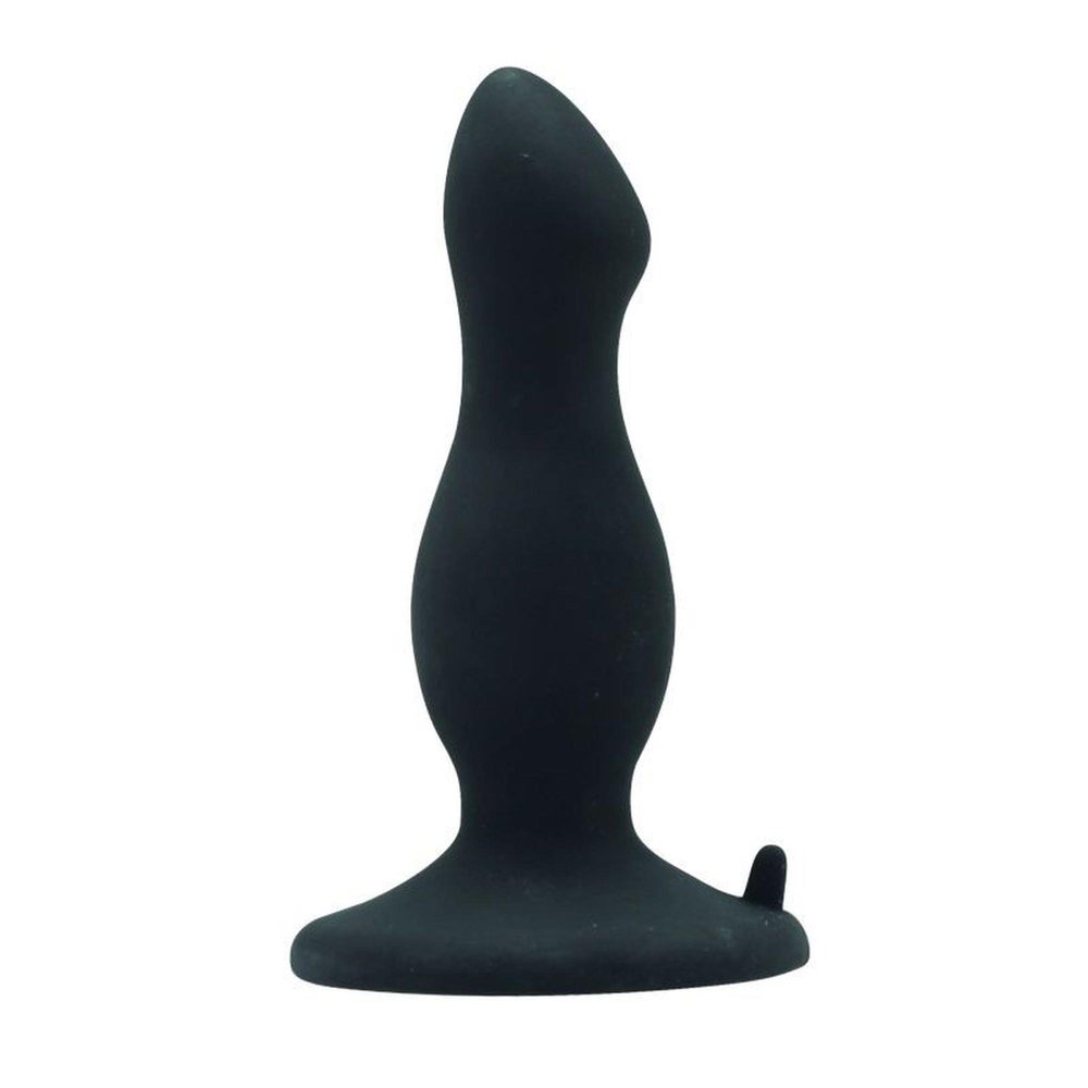 Silikonowy korek analny Timeless Toyz4lovers czarny 10,5 cm