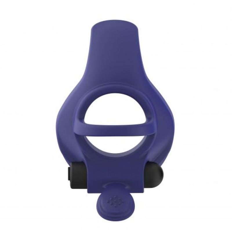 Pierścień wibrujący Gladiator Toyz4lovers niebieski USB
