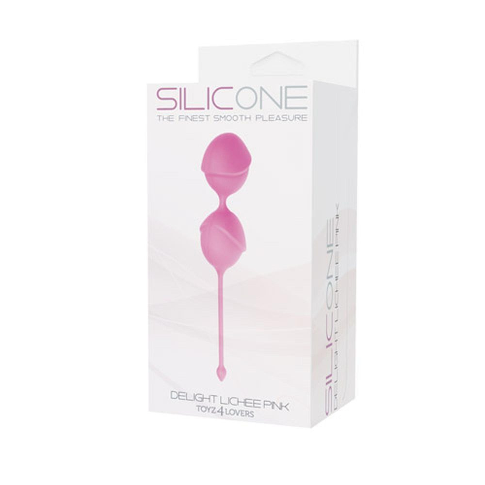 Kulki silikonowe Toyz4lovers różowe 19,5 cm