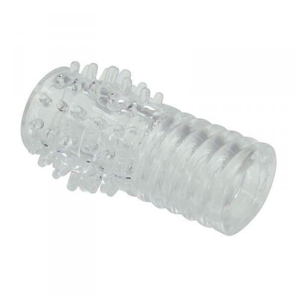 Nakładka na penisa TPE z guzkami Toyz4lovers 10 cm