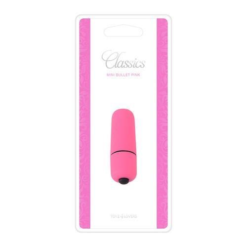 Mini wibrator Toyz4lovers Classics różowy 5.5 cm wodoodporny