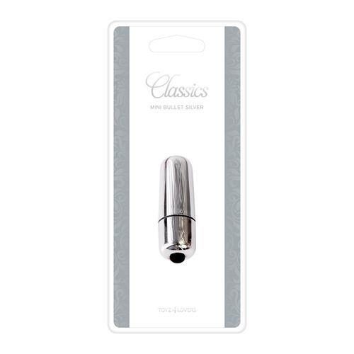 Mini wibrator bullet srebrny Toyz4lovers 5.5 cm wodoodporny