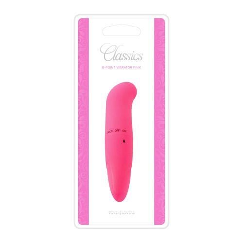 Wibrator punktu G Toyz4lovers Classics różowy 12 cm wodoodporny