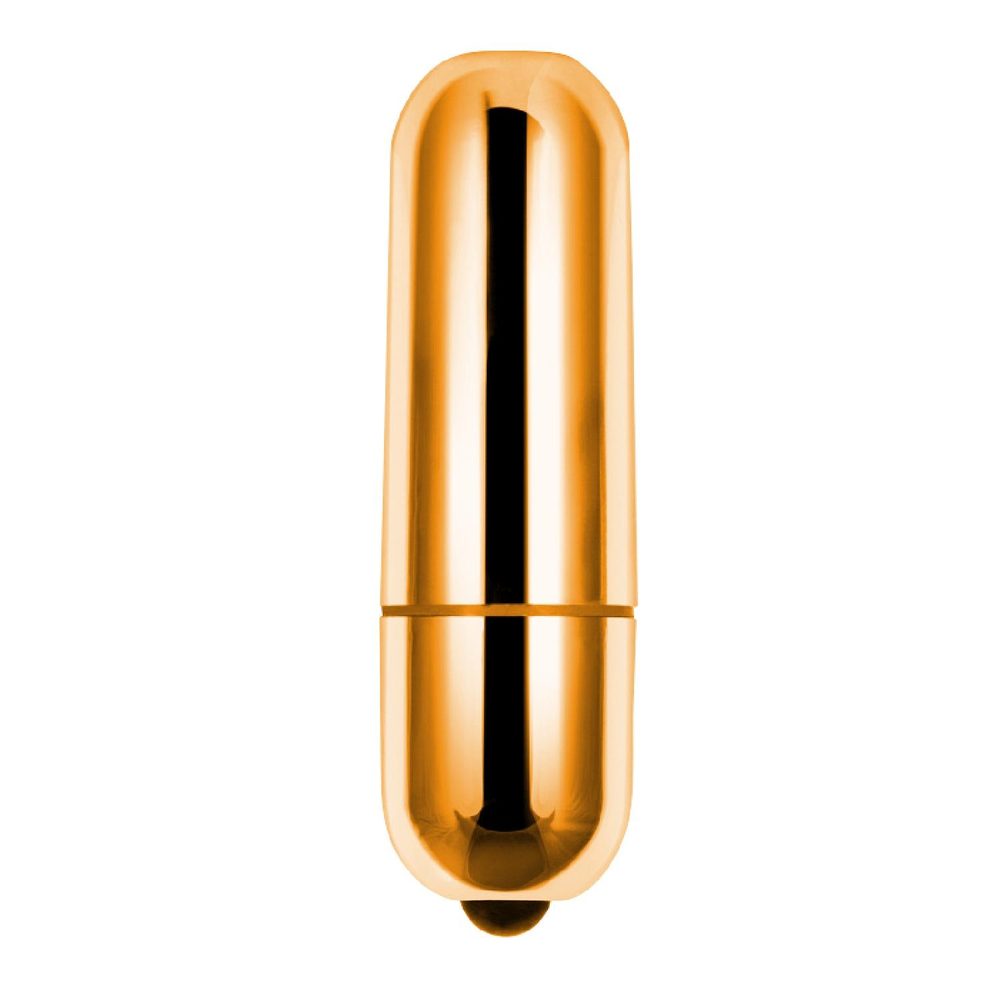 Mini wibrator bullet Lovetoy 10 prędkości złoty 5,9cm