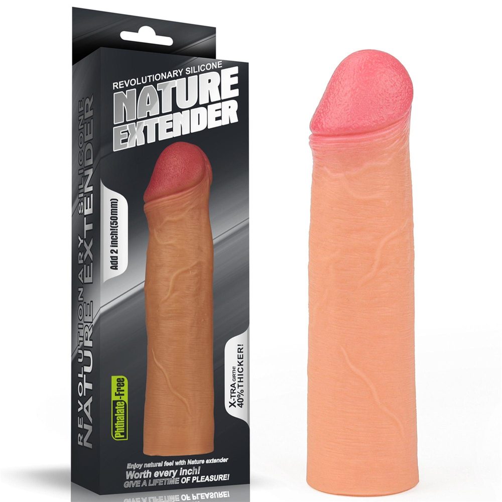 Rewolucyjna silikonowa przedłużka Nature Lovetoy 18 cm
