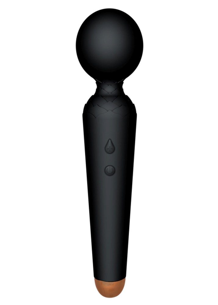 Silikonowy stymulator łechtaczki B Series Magic czarny USB 10 funkcji