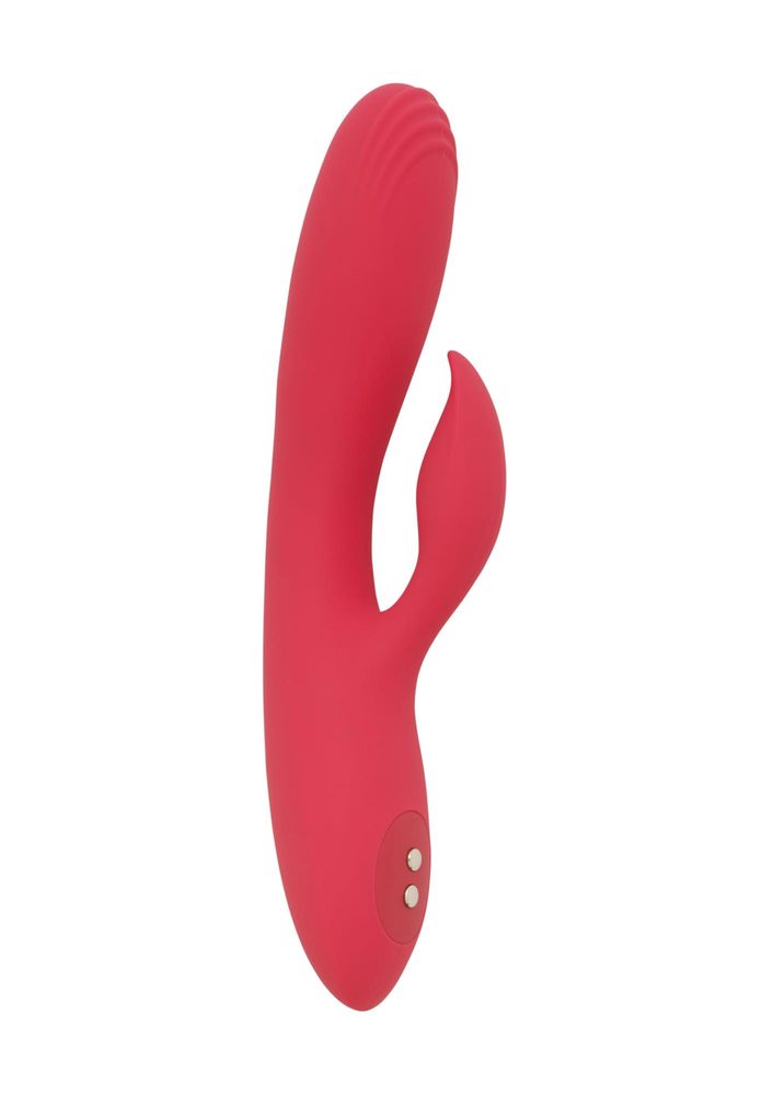 Wibrator króliczek ToyJoy silikonowy różowy USB 21 cm