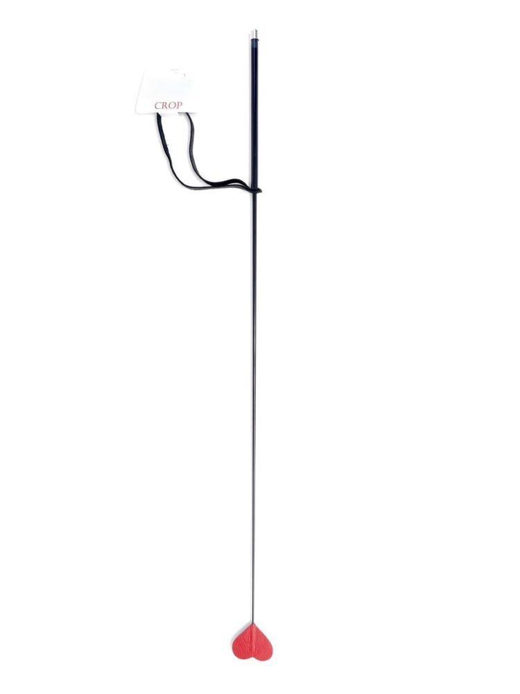 Szpicruta ze skórzanym sercem Fetish B Series 70 cm