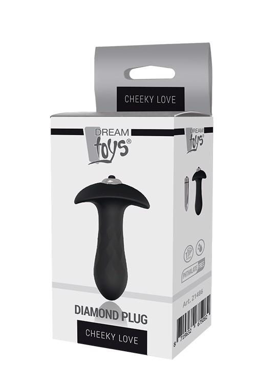 Korek analny wibrujący Cheeky Love silikonowy single speed 3 cm