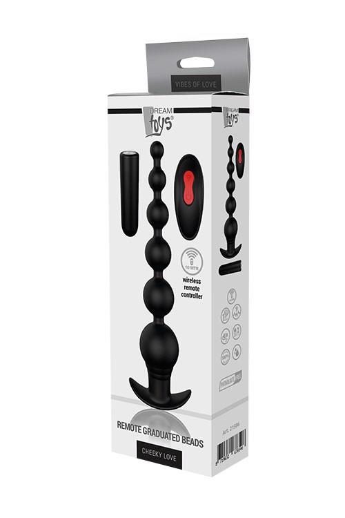 Kulki analne silikonowe z pilotem Dream Toys USB 20 cm