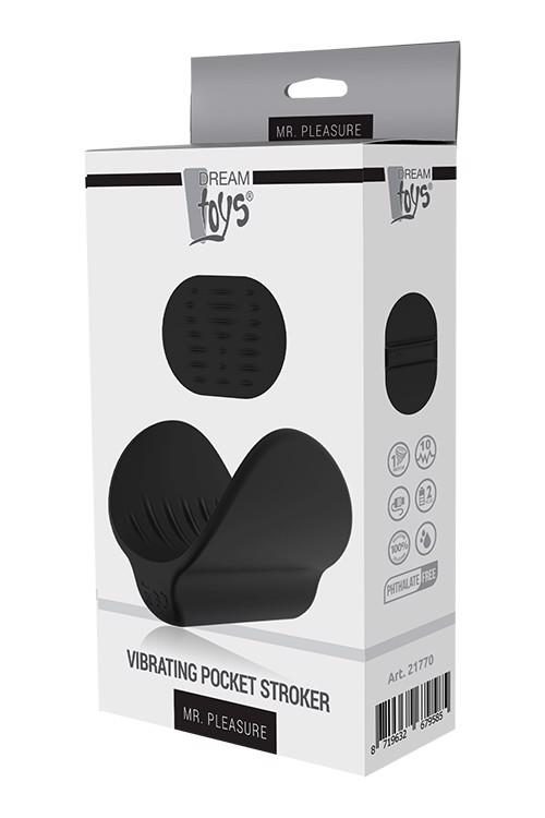 Masturbator kieszonkowy Mr. Pleasure wibrujący USB silikonowy