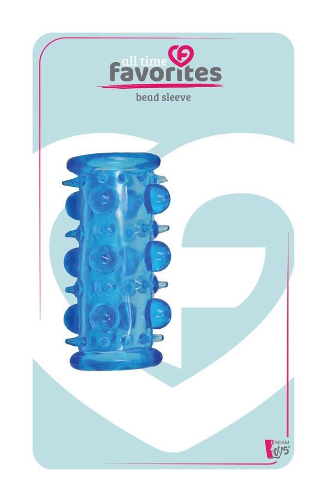Przelotowa nakładka z koralikami niebieska Dream Toys