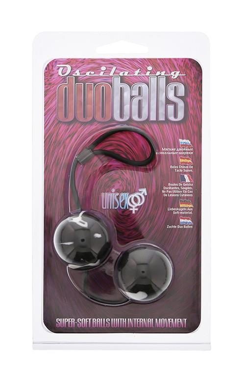 Kulki duo Marbilized Seven Creations czarne PVC