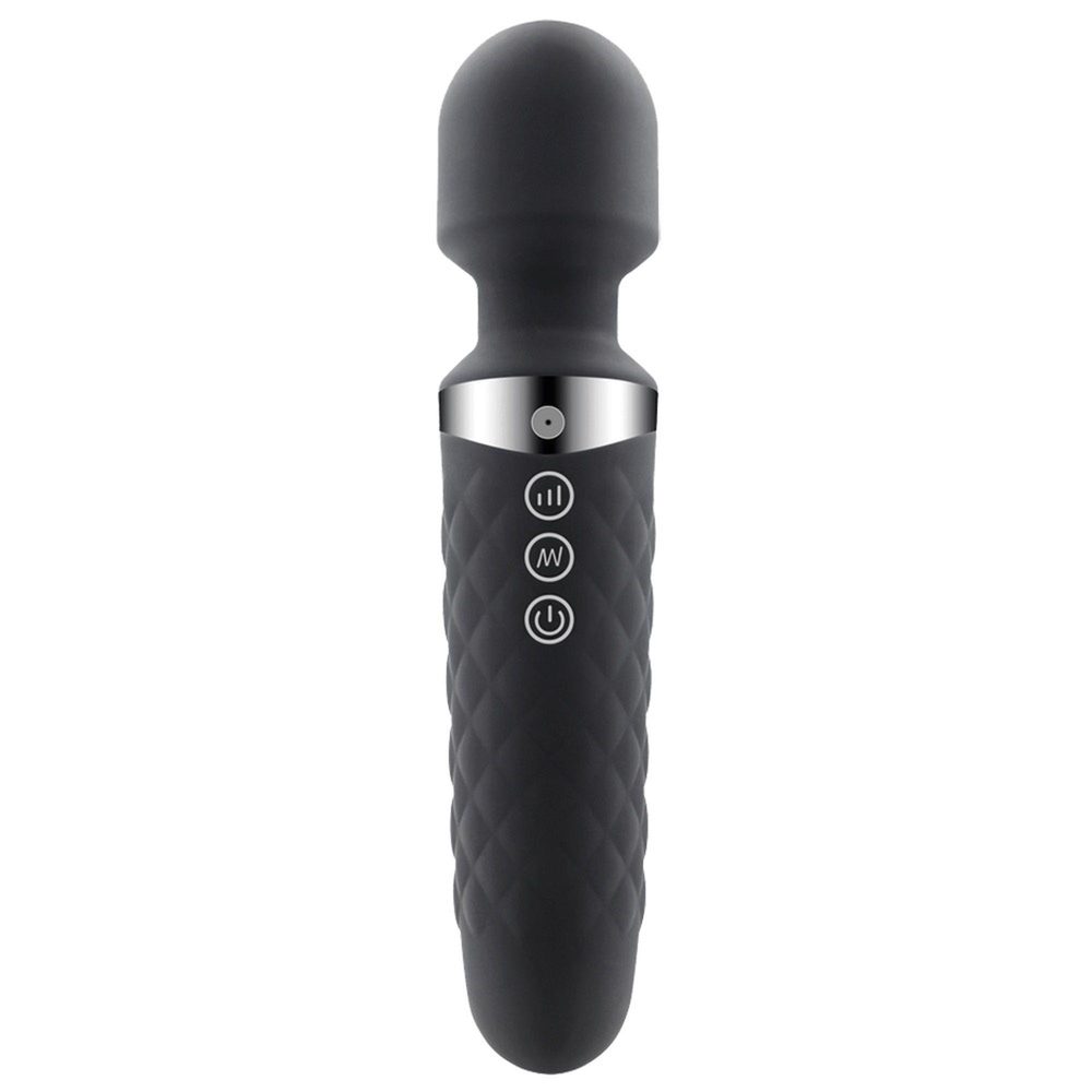 Masażer różdżkowy Alive Be Wanded czarny USB 20 cm
