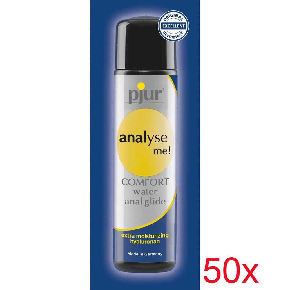 Lubrykant analny wodny Pjur Analyse Me Comfort 2 ml 50 sztuk
