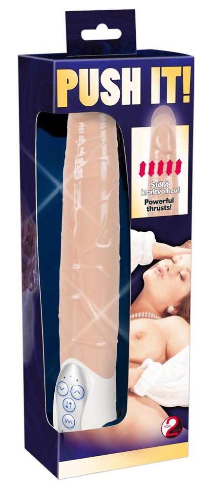 Wibrator z automatycznym pchaniem You2Toys 27,5 cm