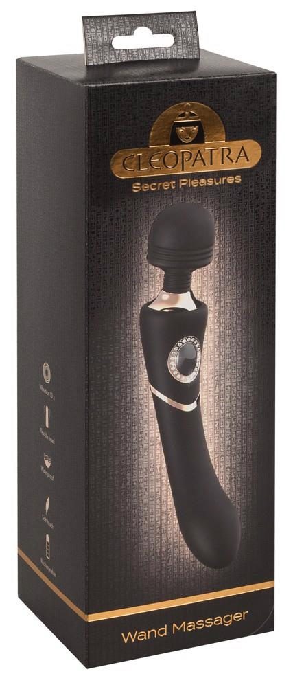 Masażer wand Cleopatra silikonowy USB 24 cm