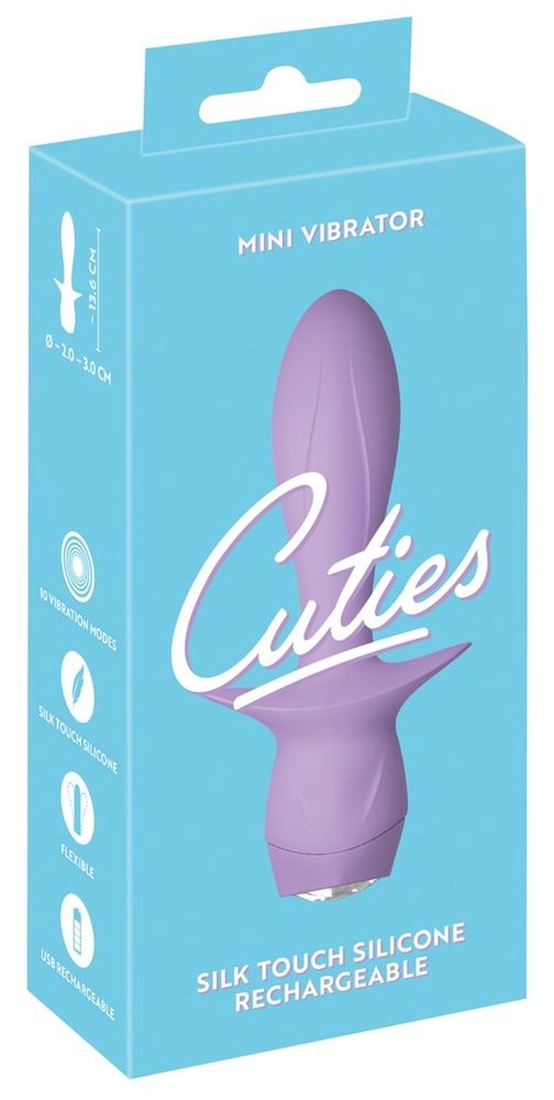 Wibrator mini Cuties fioletowy 4 USB